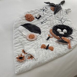 Crate and Lids Quilted Baby Activity Floor Mat - Nature Theme